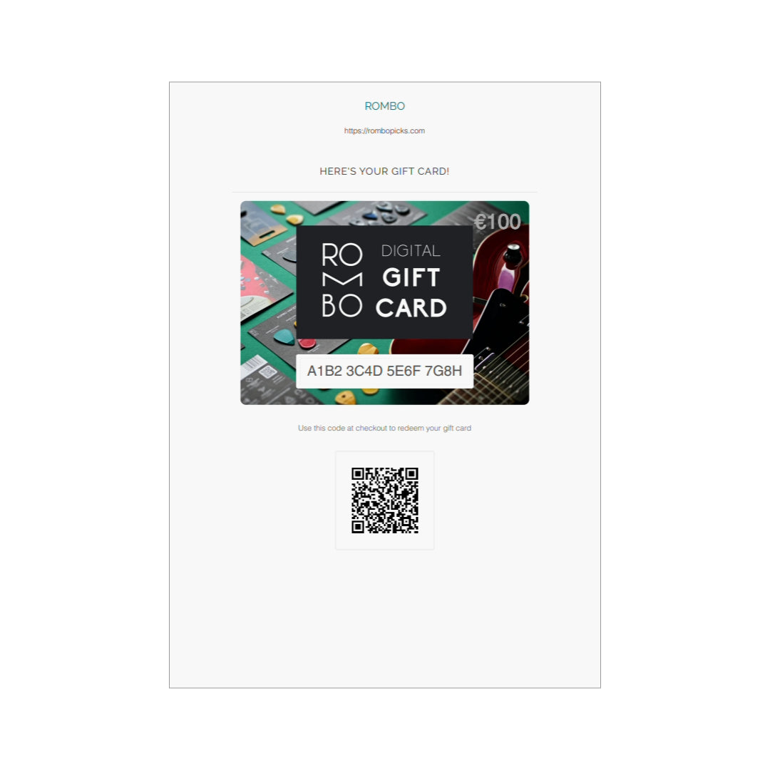 ROMBO Digital Gift Card - ROMBO