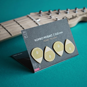 guitar-pick-set-rombopicks-mosaic-yellow