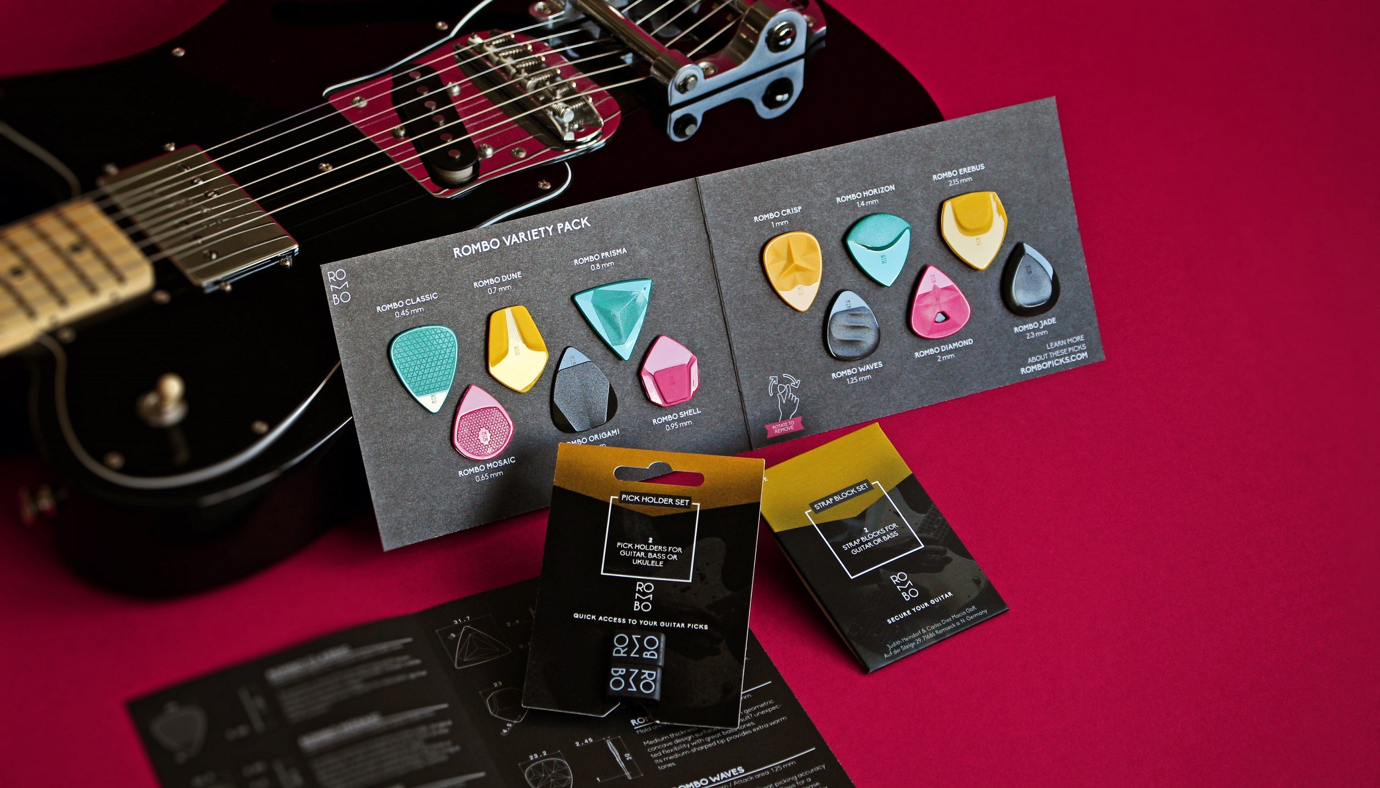 Rombo Guitar Picks – Premium Picks for Perfect Tone | Rombopicks.com